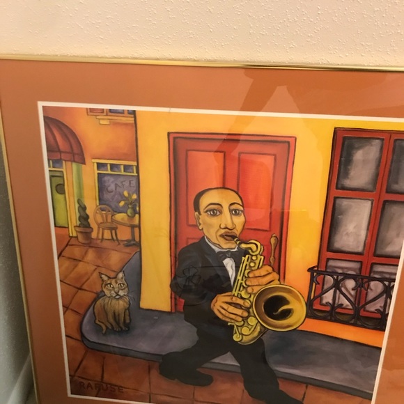 Art work in the frame for 50.00 dollars - Picture 3 of 8